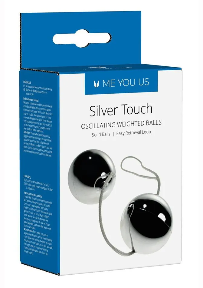 Me You Us Vibrators ME YOU US Silver Touch Kegel Love Balls
