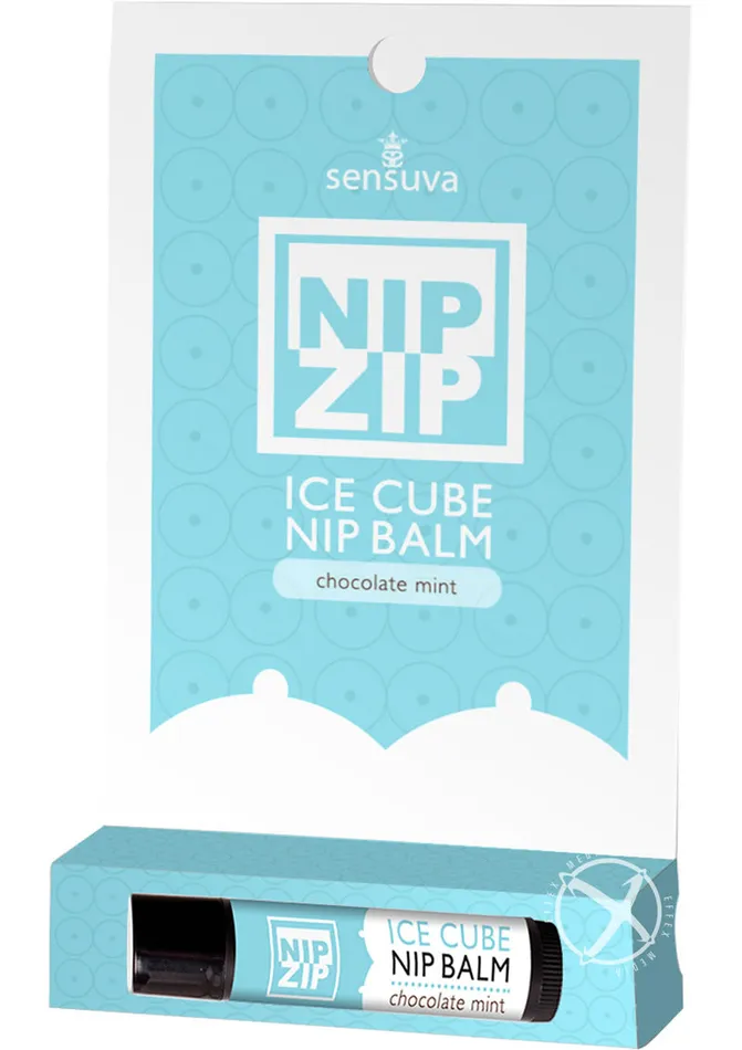 Nip Zip Vibrators Sensuva Nip Zip Ice Cube Nip Balm Chocolate Mint Flavor Nip Zip Vibrators Sensuva Nip Zip Ice Cube Nip Balm Chocolate Mint Flavor