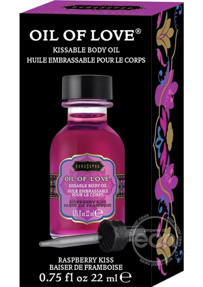 Oil of Love kissable Body oil 075oz Playthings Couples