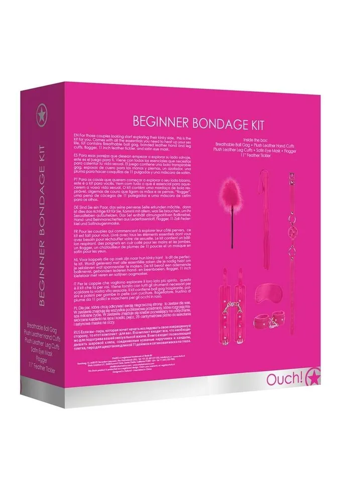 Ouch Kits Beginners Bondage Kit Ouch Couples