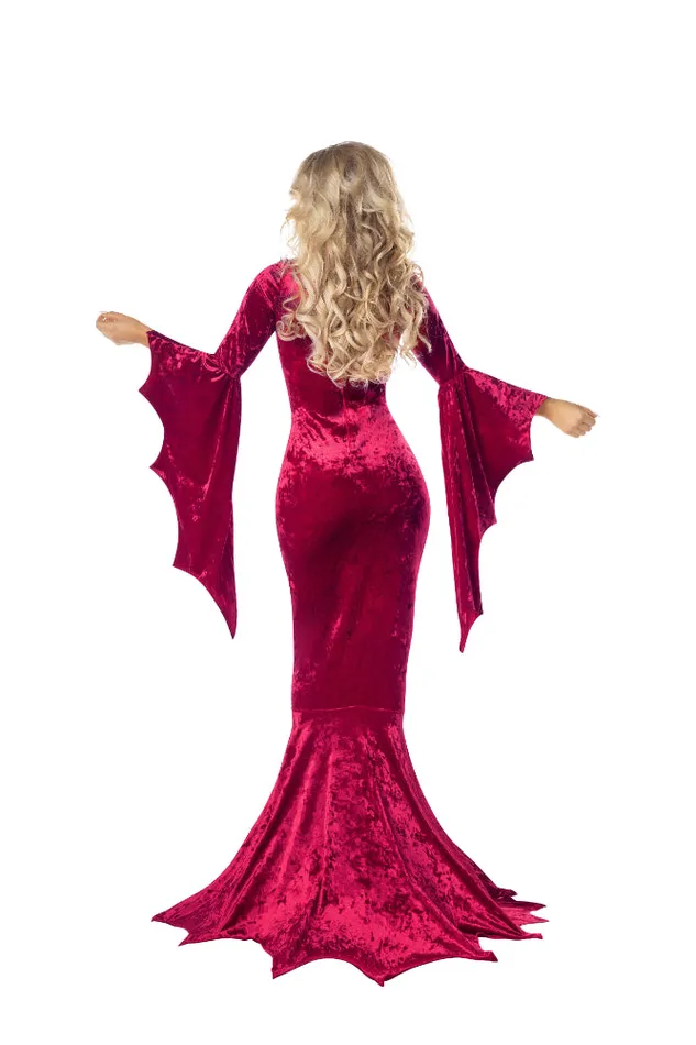 Party King Vibrators Vamp Dress Red Costume Party King Vibrators Vamp Dress Red Costume
