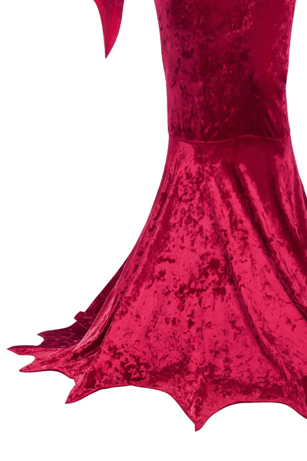 Party King Vibrators Vamp Dress Red Costume Party King Vibrators Vamp Dress Red Costume