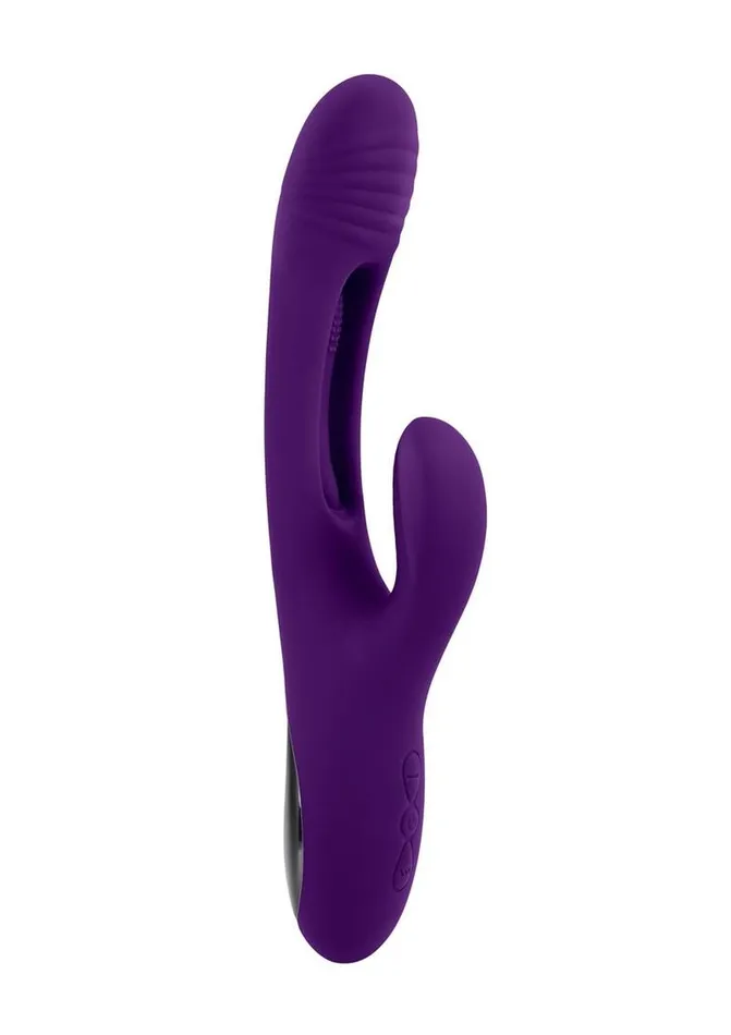 Playboy Female Sex Toys Playboy The Thrill Rechargeable Silicone Rabbit Vibrator