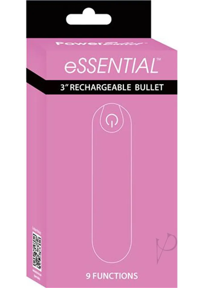 Powerbullet Essential Rechargeable Vibrating Bullet Powerbullet Female Sex Toys