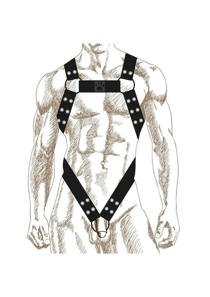 Prowler RED Female Sex Toys Prowler Red Butch Body Harness