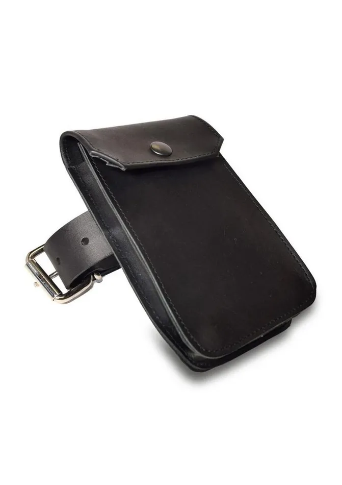Prowler RED Restraints Prowler Red Leather Large Belt Pouch