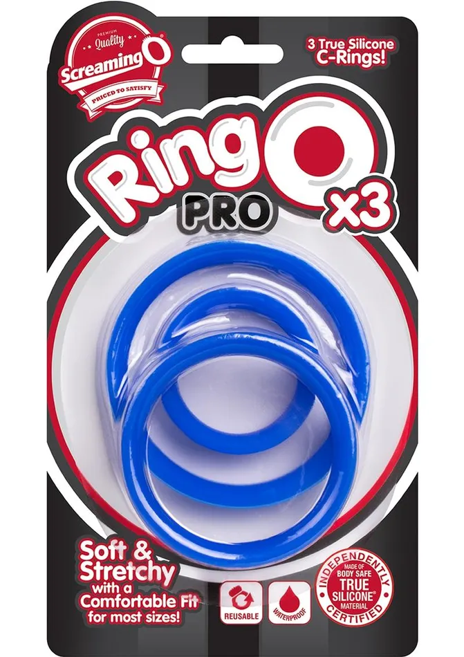 Ringo Pro X3 Silicone Cock Rings Set Waterproof RingO Female Sex Toys Ringo Pro X3 Silicone Cock Rings Set Waterproof RingO Female Sex Toys