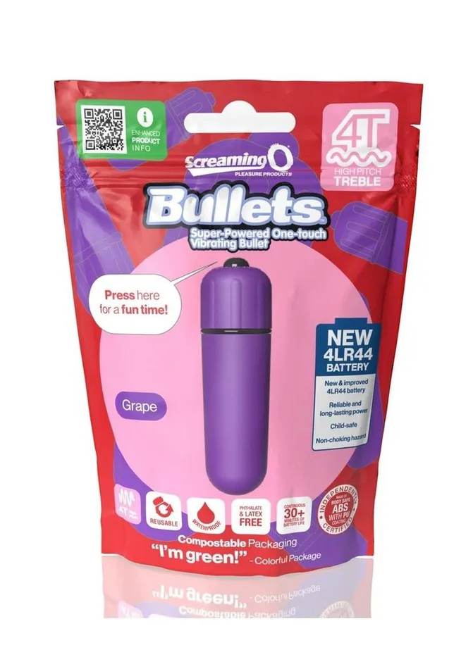 Screaming O Female Sex Toys Screaming O 4t Bullet Vibrator