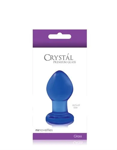 Anal Crystal Premium Glass Plug Clear nsnovelties