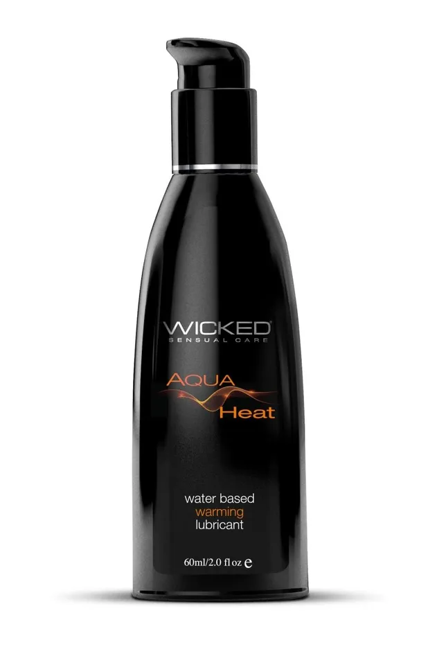 Aqua Heat Water Based Warming Lubricant 2 Fl Oz Wicked Sensual Care Lubricants