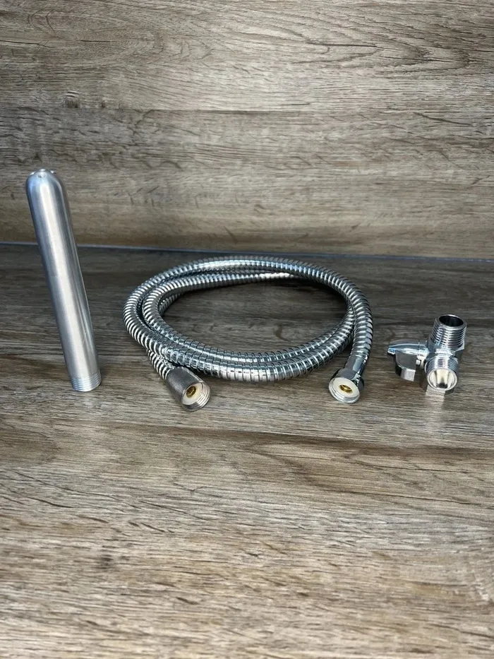 Ballisticmetal Vibrators Shower Shot Kits includes Nozzle Hose Diverter