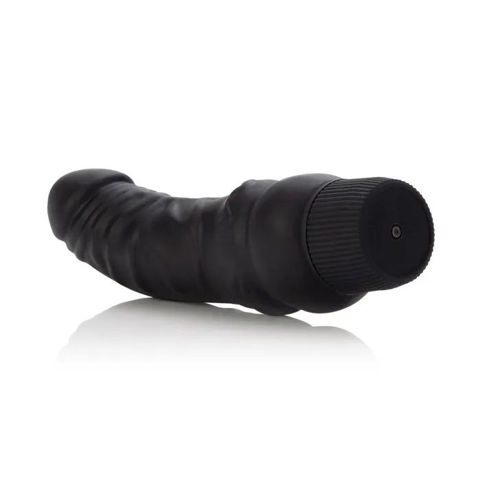 CalExotics Dildos Black Velvet 625 Inches Veined Dong