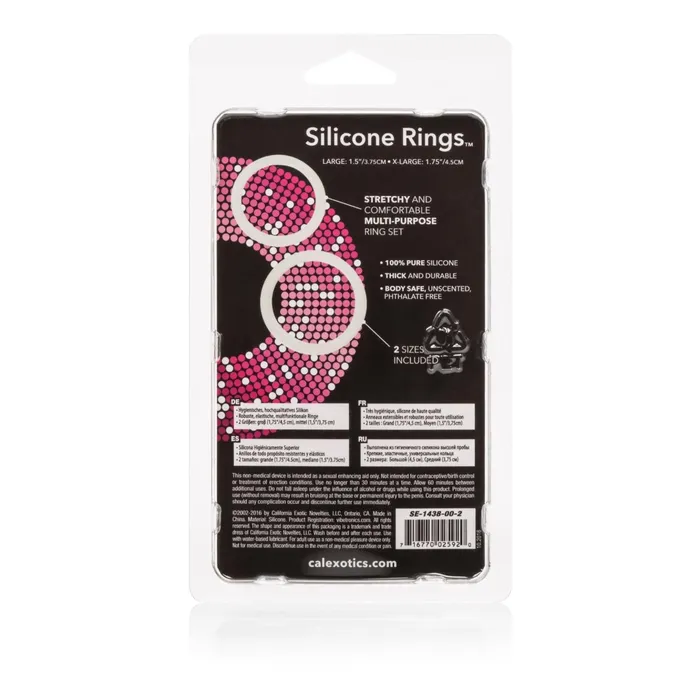 CalExotics Female Sex Toys Silicone Rings