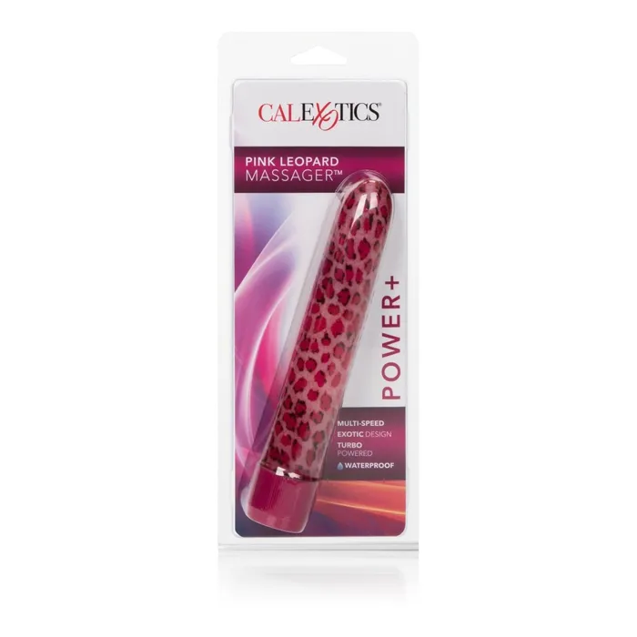 CalExotics Vibrators Leopard Massager Pink CalExotics Vibrators Leopard Massager Pink