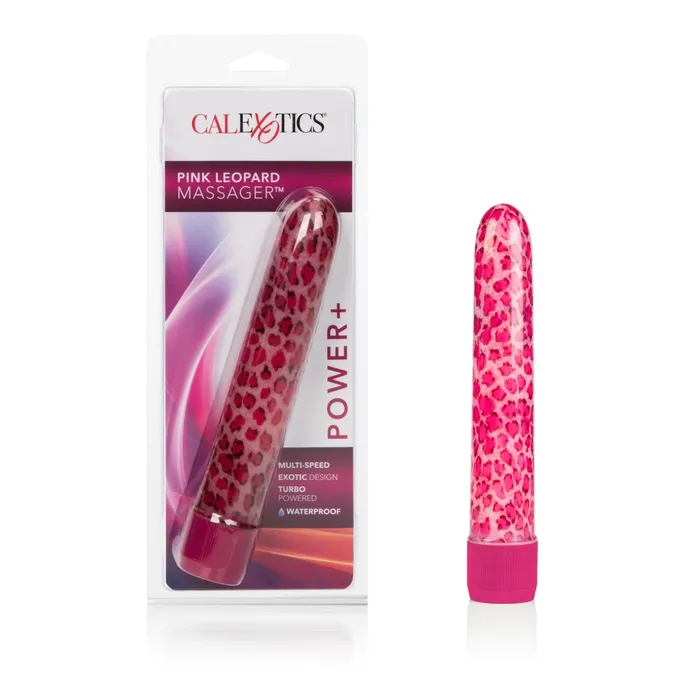 CalExotics Vibrators Leopard Massager Pink CalExotics Vibrators Leopard Massager Pink