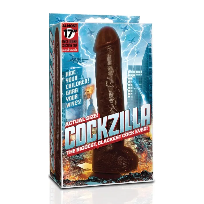 Cockzilla Massive Nearly 17 Inch Realistic Black Colossal Cock Icon Brands Anal Cockzilla Massive Nearly 17 Inch Realistic Black Colossal Cock Icon Brands Anal