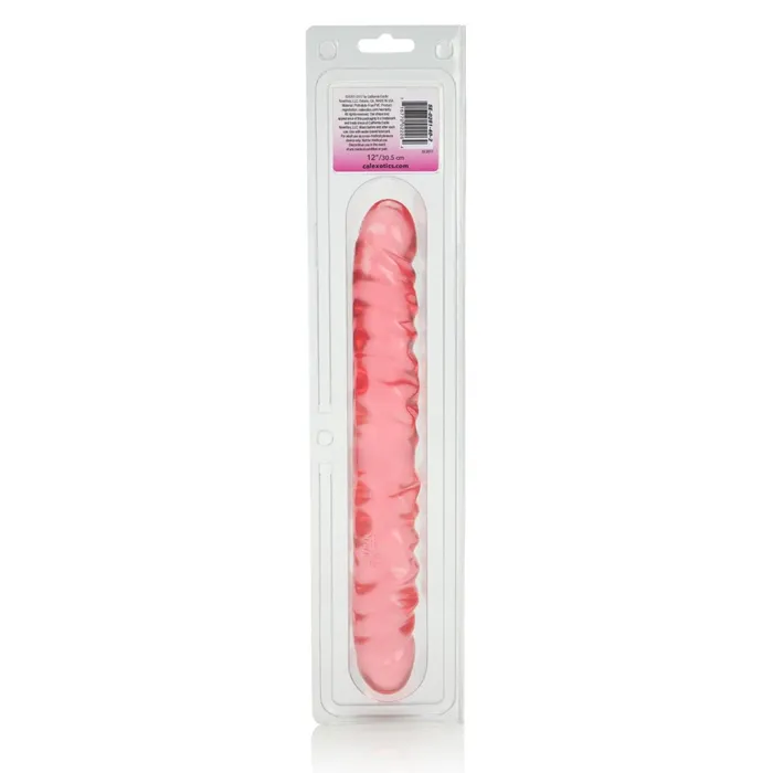Dildos CalExotics Translucence Inches Veined Double Dong
