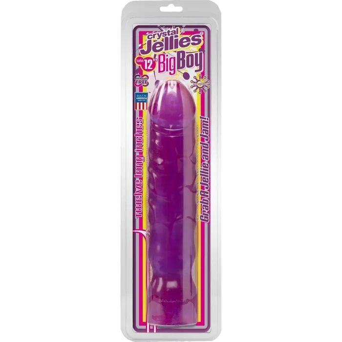 Dildos Doc Johnson Crystal Jellies Big Boy 12 Inch