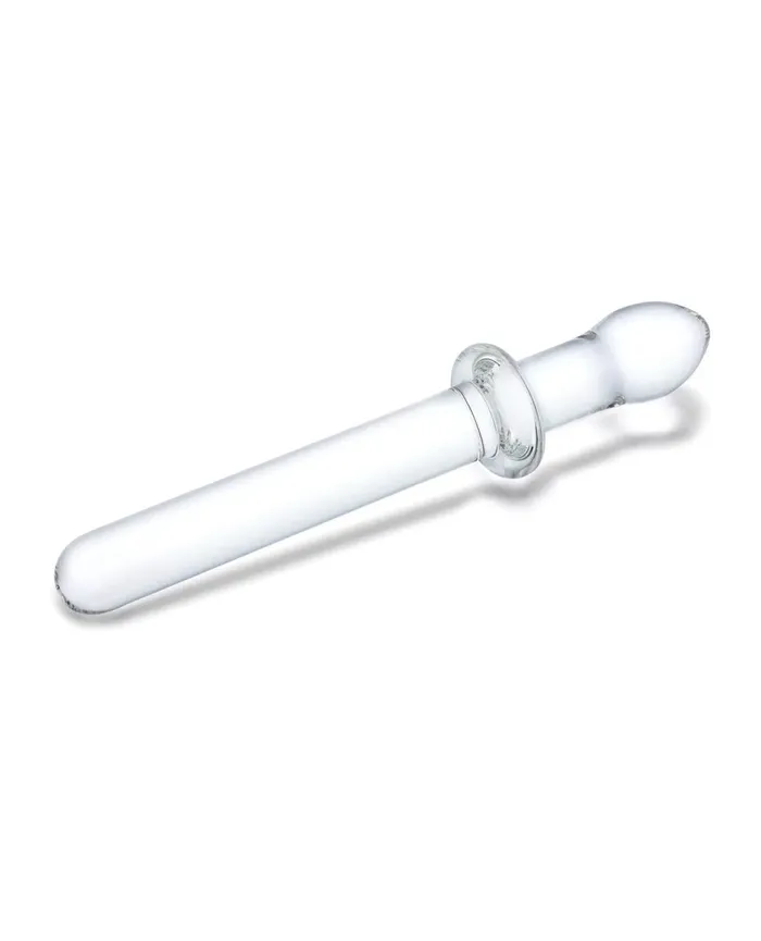 Dildos Glas 925 Inch Classic Smooth DualEnded Dildo Clear Dildos Glas 925 Inch Classic Smooth DualEnded Dildo Clear