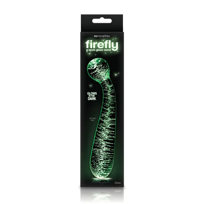 Dildos nsnovelties Firefly Glass GSpot Glass Wand
