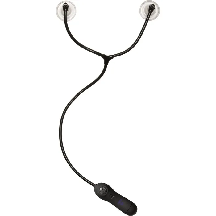 Doc Johnson Anal Merci Swell Auto Vibrating Nipple Sucker Cups Black Doc Johnson Anal Merci Swell Auto Vibrating Nipple Sucker Cups Black