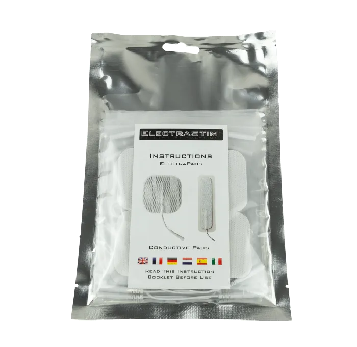 ElectraStim Square SelfAdhesive ElectraPads Multipacks available Vibrators