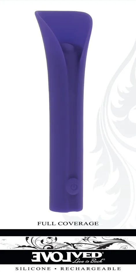 Evolved Novelties Vibrators Full Coverage Purple