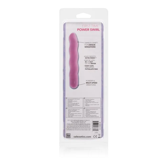 Female Sex Toys CalExotics First Time Power Swirl