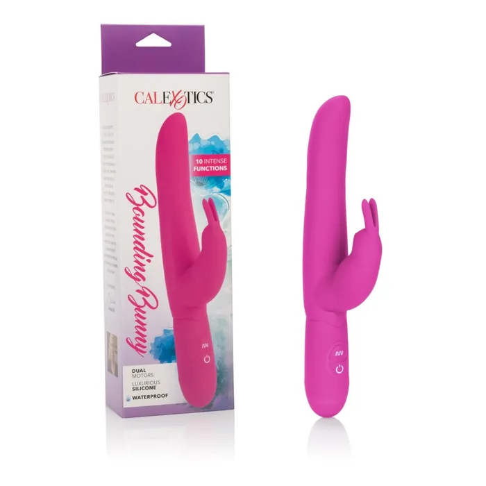 Female Sex Toys CalExotics Posh 10Function Silicone Bounding Bunny