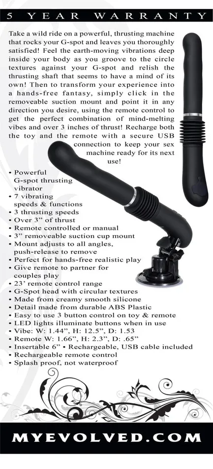 G Force Thruster Evolved Novelties Female Sex Toys G Force Thruster Evolved Novelties Female Sex Toys