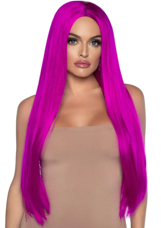 Leg Avenue Anal 33 Inch Long Straight Center Part Wig