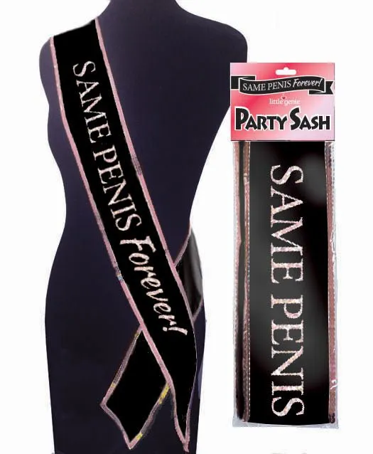 Little Genie Male Sex Toys Same Penis Forever Sash