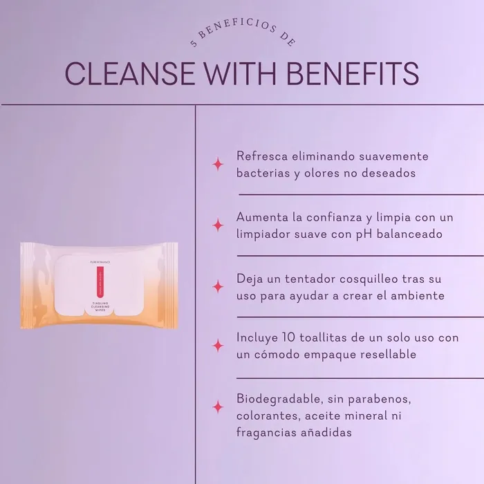 Male Sex Toys Cleanse with Benefits Intimate Tingling Wipes Pure Romance Pure Romance By ValGina Male Sex Toys Cleanse with Benefits Intimate Tingling Wipes Pure Romance Pure Romance By ValGina