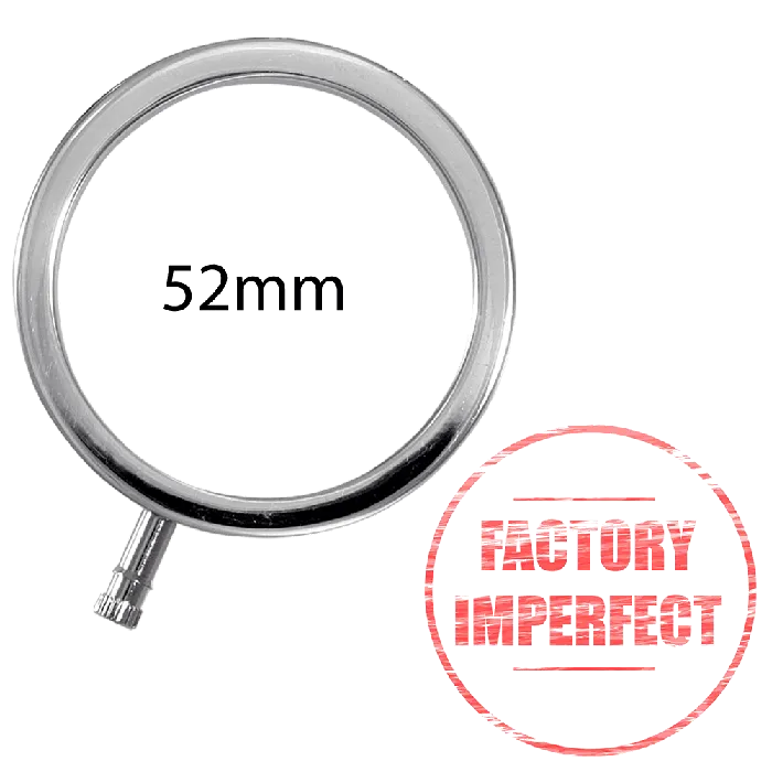 Male Sex Toys ElectraStim FACTORY IMPERFECT ElectraRings Solid Metal Scrotal Ring 52mm Male Sex Toys ElectraStim FACTORY IMPERFECT ElectraRings Solid Metal Scrotal Ring 52mm