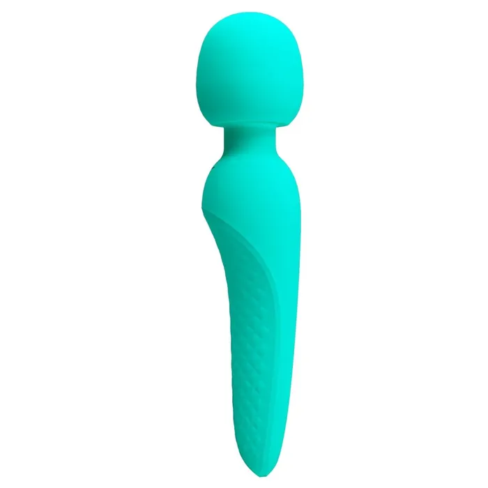 Meredith Super Soft Silicone Wand Turquoise Pretty Love Female Sex Toys