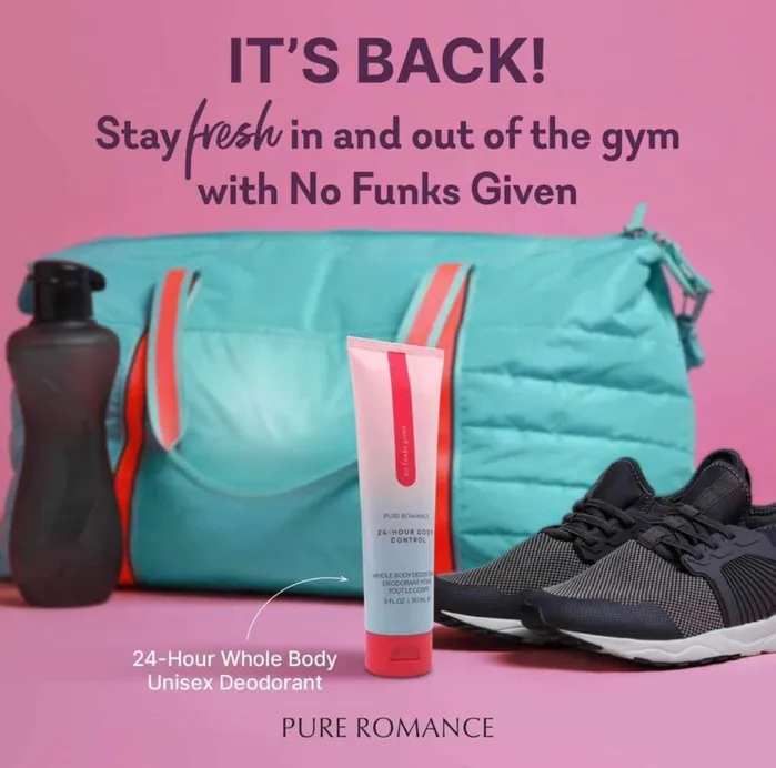 No Funks Given Full Body Deodorant Pure Romance By Val Female Sex Toys