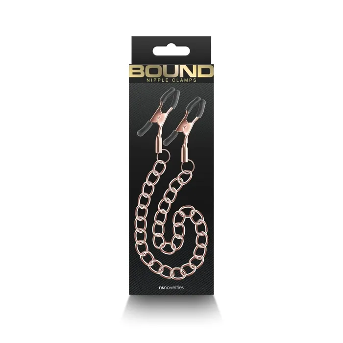 nsnovelties Bound Nipple Clamps Dc2 Nipple Clitoral Toys