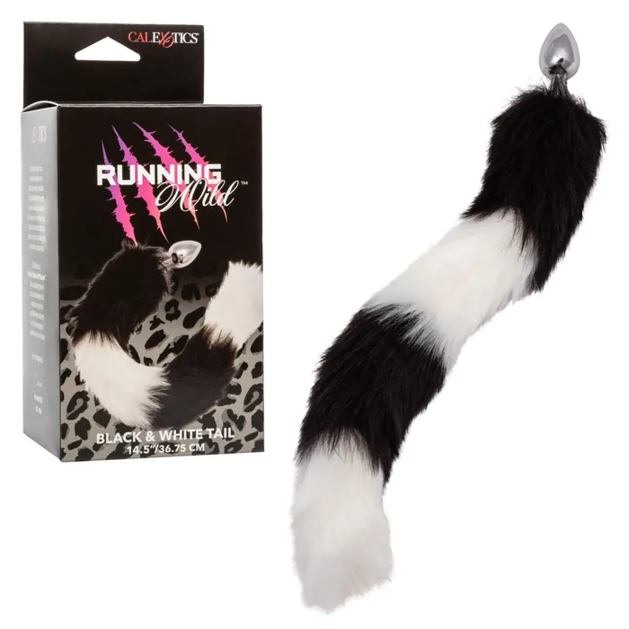 Running Wild Tail Blackwhite CalExotics Anal