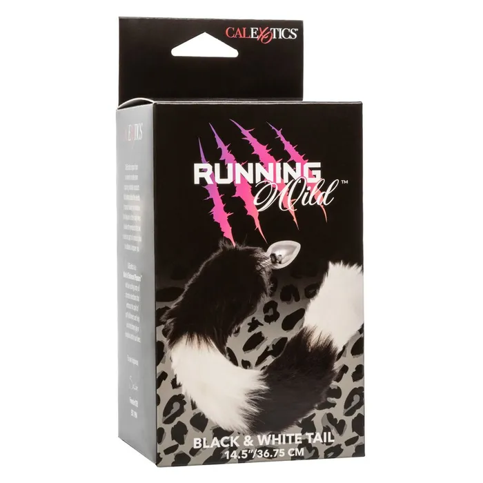 Running Wild Tail Blackwhite CalExotics Anal Running Wild Tail Blackwhite CalExotics Anal