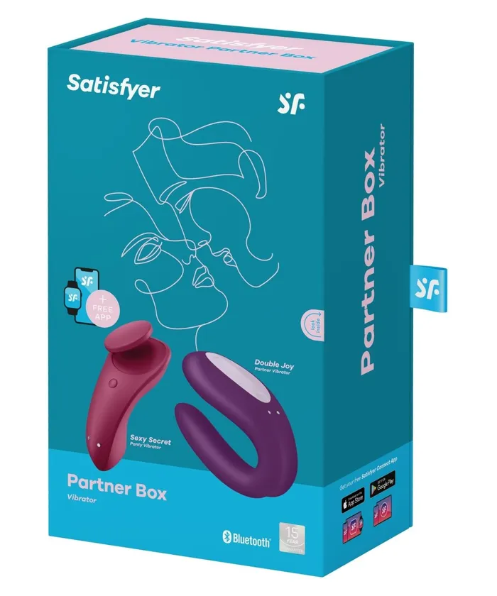 Satisfyer Dildos Partner Box Double Joy 