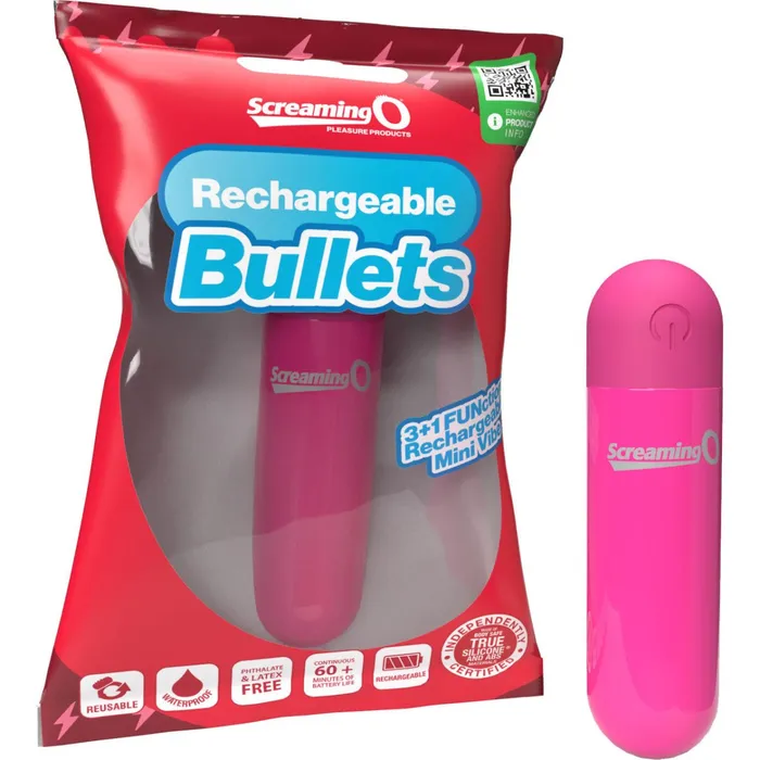 Screaming O Screaming O Rechargeable Bullet Pink Vibrators