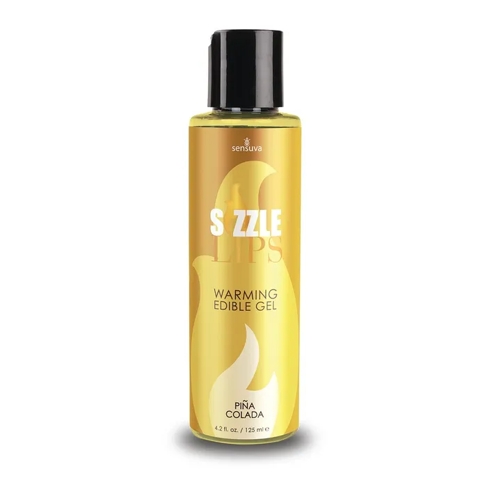 Sensuva Enhancers Sizzle Lips Warming Edible Gel 42 Oz