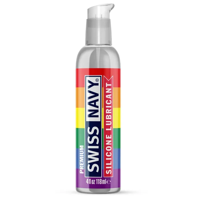 Swiss Navy Pride Edition Silicone Lubricant 4oz MD Science Lab Lubricants