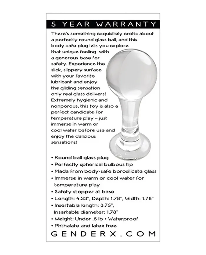 The Baller Clear Evolved Gender X Dildos The Baller Clear Evolved Gender X Dildos