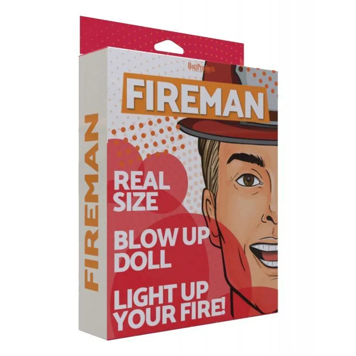 The Flirtation Station Inflatable Fireman Male Sex Toys