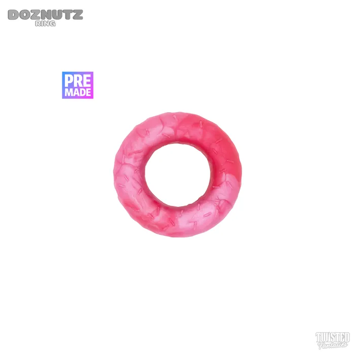 Twisted Fantasies Male Sex Toys Premade Standard DOZNUTZ Cock Ring Medium