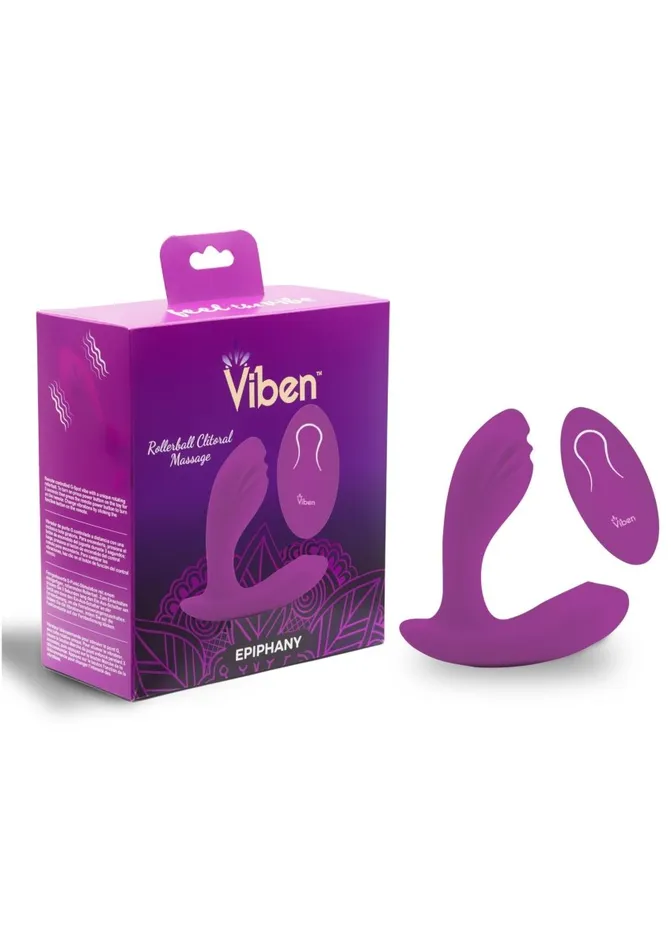 Viben Female Sex Toys Epiphany Berry Rollerball Clitoral Massager Viben Female Sex Toys Epiphany Berry Rollerball Clitoral Massager