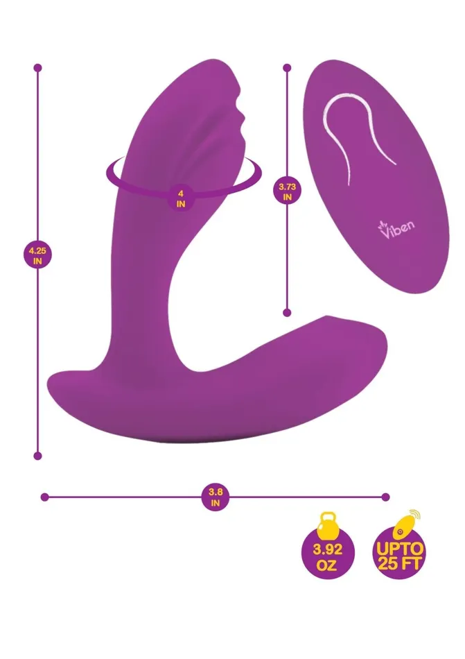 Viben Female Sex Toys Epiphany Berry Rollerball Clitoral Massager Viben Female Sex Toys Epiphany Berry Rollerball Clitoral Massager