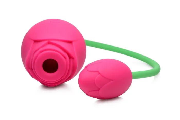 Vibrators Bloomgasm Rose Duet Sucking Rose and Vibrating Rosette XR Brands inmi Vibrators Bloomgasm Rose Duet Sucking Rose and Vibrating Rosette XR Brands inmi