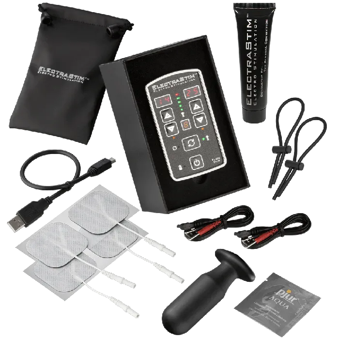 Vibrators Flick Duo Dual Output Stimulator MultiPack EM80M ElectraStim